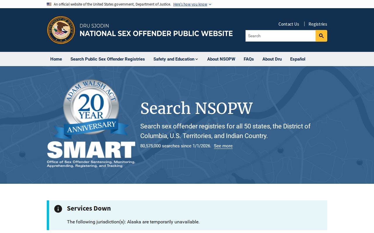 Greenwich sex offender check through the national registry